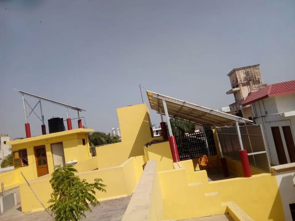 Rooftop solar plant by Vortex Solar, Lucknow