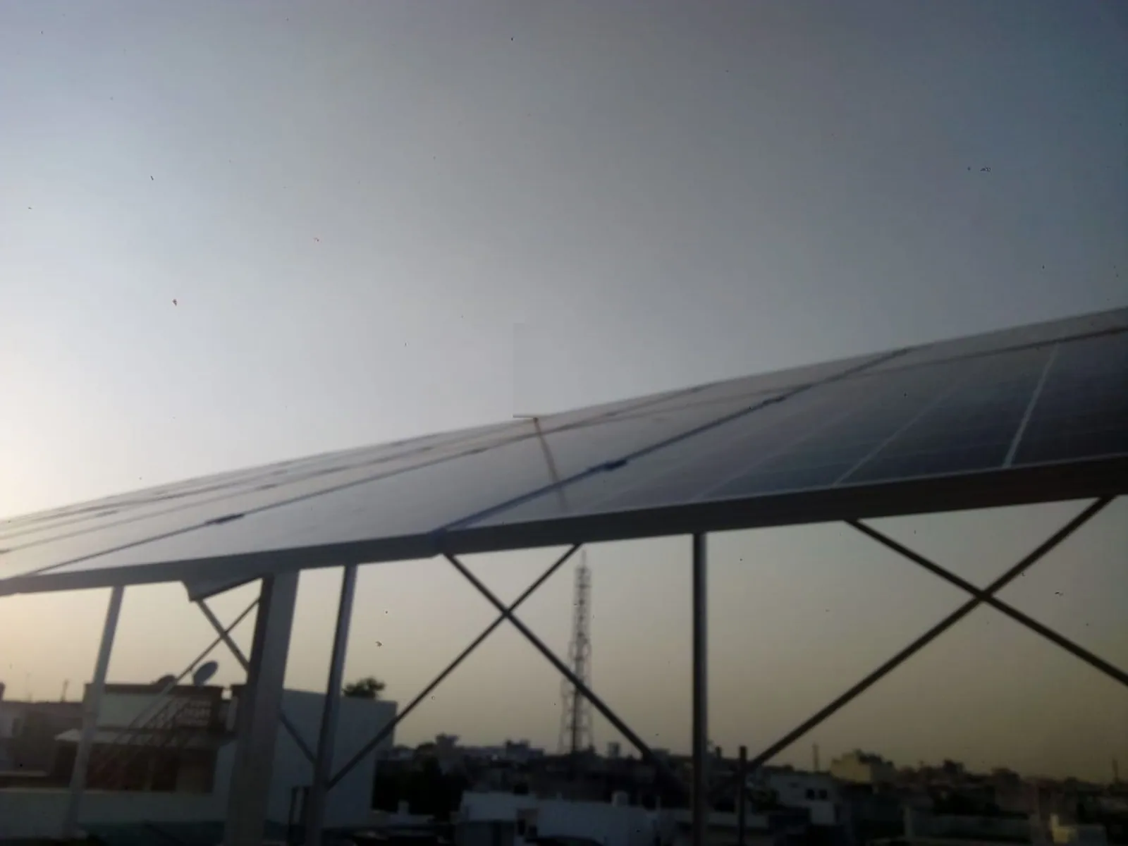 Rooftop solar plant by Vortex Solar, Lucknow