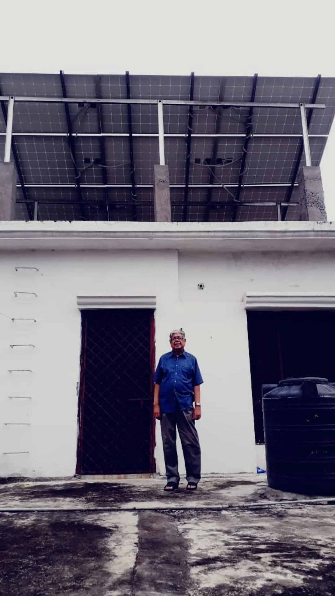 Rooftop solar plant by Vortex Solar, Lucknow