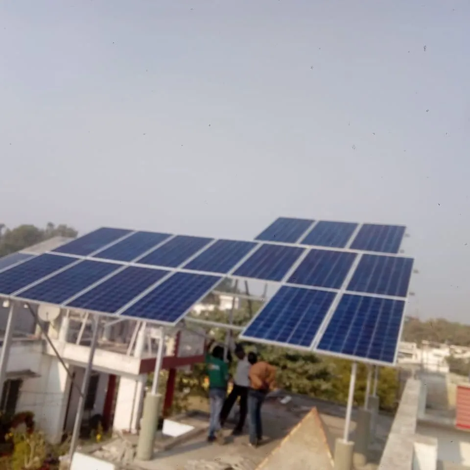 Rooftop solar plant by Vortex Solar, Lucknow