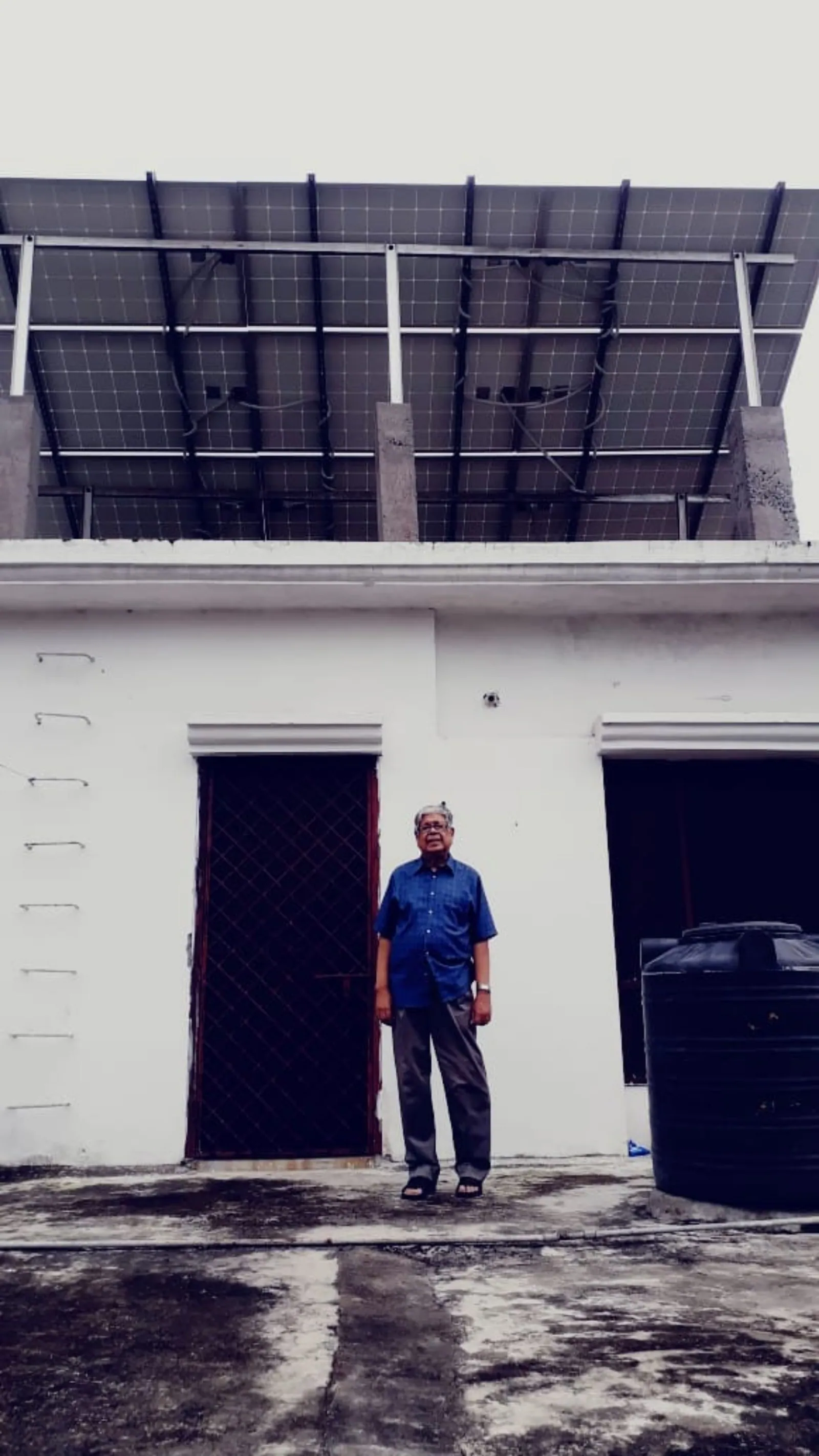 Rooftop solar plant by Vortex Solar, Lucknow